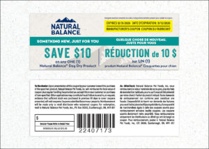 Save $10 on any 1 Dog Dry Product