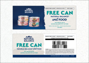 Natural Balance FREE Can Wet Food (CAT ONLY)