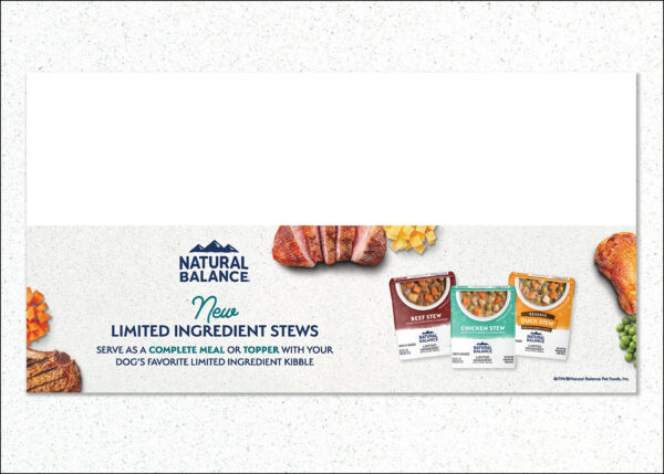 Limited Ingredients Stew Shelf Talker<br><h6 style="color:gray;">(minimum order quantity: 25)</h>