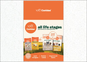 Canidae ALS Pallet Stacker Sign <br><h6 style="color:gray;">(minimum order quantity: 10)</h>