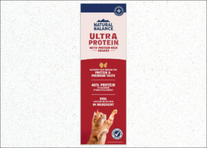 Ultra Protein Cat Blade Sign<br><h6 style="color:gray;">(minimum order quantity: 10)</h6>