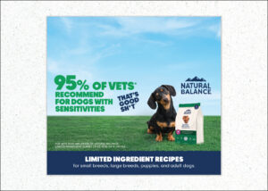 Natural Balance Rural King Shelf Talker